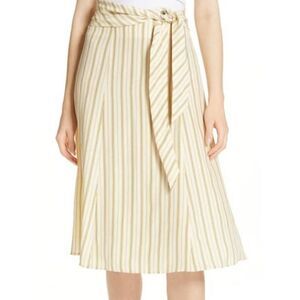 Rag & Bone Felix Silk Midi Skirt Sz. 0